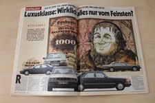 Auto Bild 38/1990 Mercedes 420