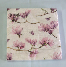 20 Servietten Magnolien