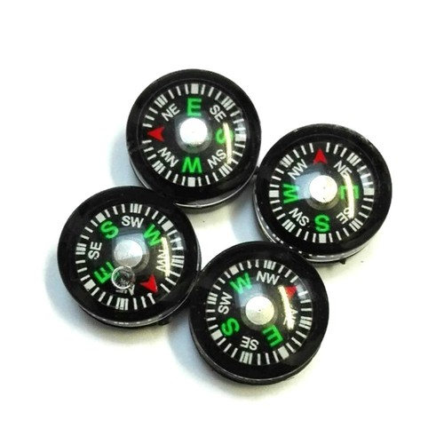 11mm mini kompass schwarz - mini,