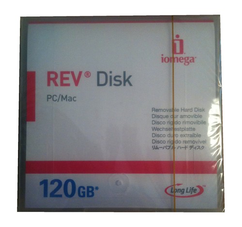 Iomega rev 120gb disk - iomega,
