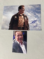 ARNOLD SCHWARZENEGGER In-person signed Foto 20x30 Autogramm autograph + Foto