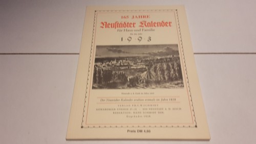 Neustädter kalender für haus - kalender,