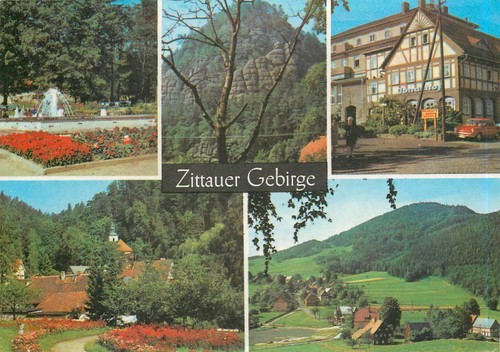 Zittauer gebirge - ak,