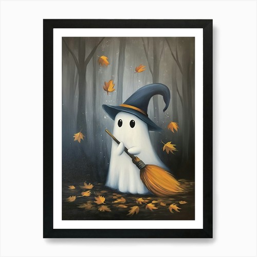 Geist wald kunstdruck - geist,