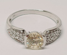 Schmuck Ring Weißgold 375