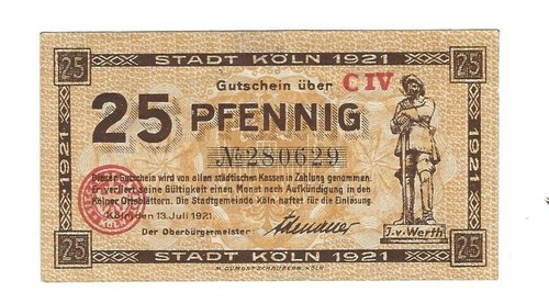 Notgeld köln stadt - ,