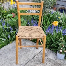 Vintage braune runde