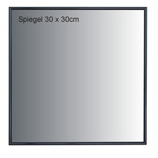 Spiegel im Gold Silber Schwarz