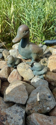 Bronze figuren enten - figuren,,