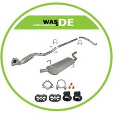 Komplette Auspuffanlage für Opel Corsa D 1.2 ab BJ. 2006-2014 Auspuff