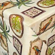 Wachstuch Tischdecke Papagei