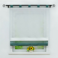 Raffrollo mit Schlaufen