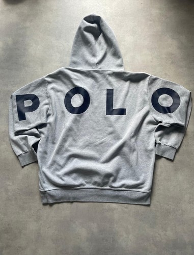 Polo ralph lauren hoodie grau - polo,