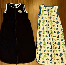 2x Kleinkind Schlafsack 90cm Baby Schlafsack  2 Stück von Impidimpi