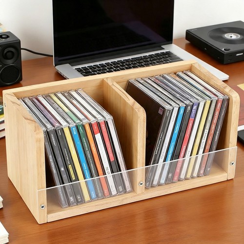 Halter dvd regal - dvd, holz