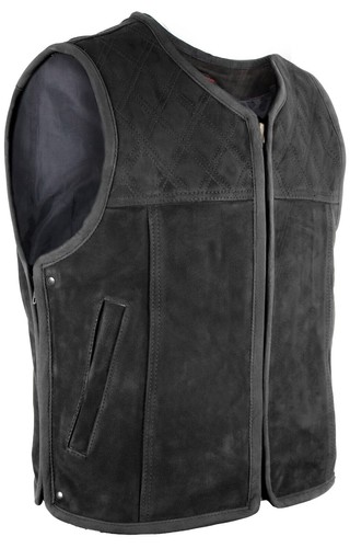 Herren nubuk lederweste hunter - herren,