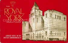 Toronto Canada The New Royal York Hotel