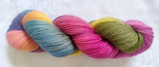 handgefärbte Sockenwolle