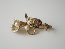 Brosche Toledo? Kunstperlen