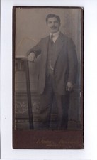 CDV Foto Feiner Herr - Wongrowitz Wongrowiec Wagrowiec 1910er