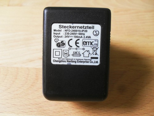 Netzteil 24v 100ma dc - 24v, ac/dc