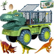 Dinosaurier Transport Truck Spielzeugauto Dinosaurier-LKW-Spielzeug für Kinder