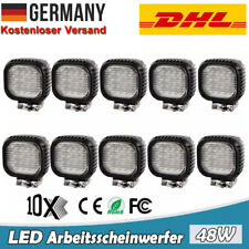 LED Arbeitsscheinwerfer CREE 10 X 48W 12V 24V Traktor Scheinwerfer Auto Strahler