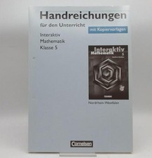 Handreichungen Kopiervorlagen Mathematik interaktiv Klasse 5
