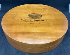 Pralinen-/Schokoladen-Schachtel Box Holz PIERRE MARCOLINI Chocolatier Bruxelles