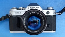 Canon AE-1 mit FD 50mm 1:1.4 +