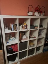 Komode Books Vintage Regal in Buchoptik MDF, PU Überzogen