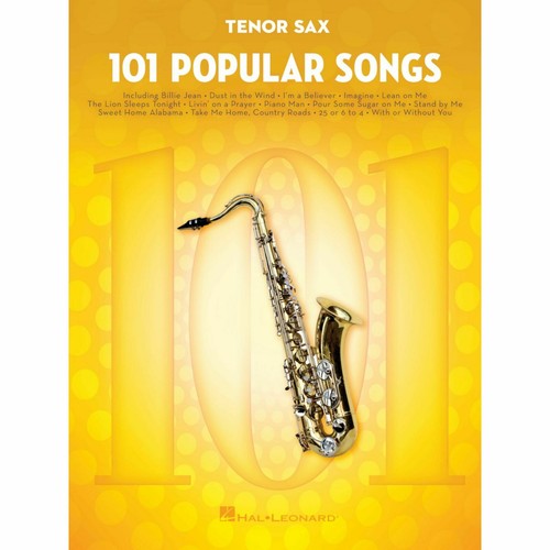 101 popular songs für tenor - popular,