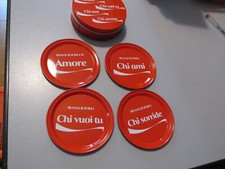 Coca Cola Set 4 Untersetzer IN