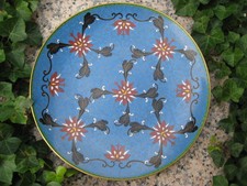 Japanischer Cloisonné Teller