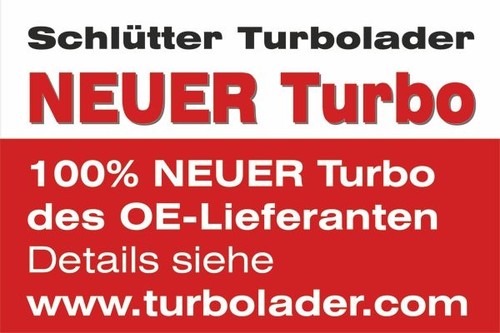 Schlütter turbolader - schlÜtter,