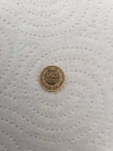 Dos peso gold - gold, coins