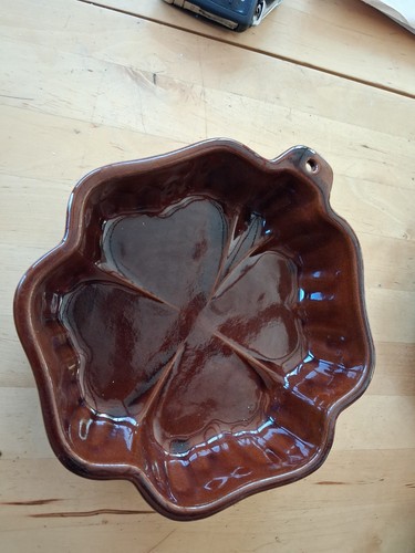 Keramik backform kleeblatt - backform,