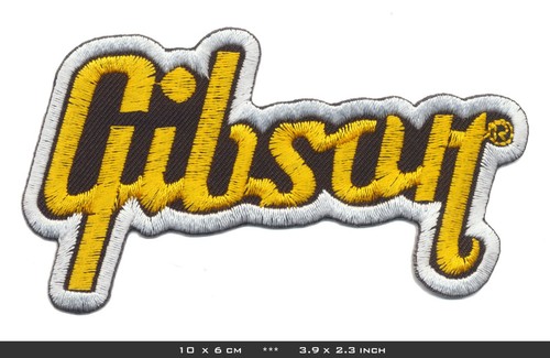Gibson aufnäher patches - aufnäher,