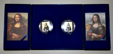 AV-VD Fiji 2012 2 x 10 $ Mona Lisa Sisters Jewels Arts 999er Silber CoA + Box CE