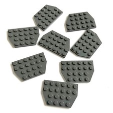 8 Lego Keilplatte Platten 4x6
