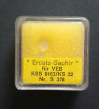 1 x  Diamant Tonabnehmer Nadel KSS 0163 KS22 VEB/RFT (Quelle) 