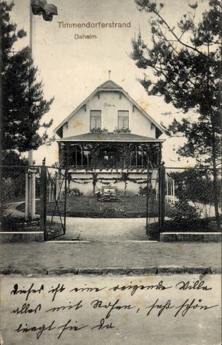 Ostseebad timmendorfer - ak,