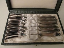 6 DDR Kuchengabeln Smalcalda