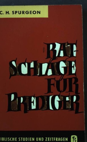 Ratschläge für prediger - ratschläge,
