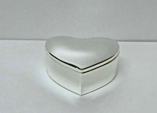 Schmuckdose Herz versilbert  7