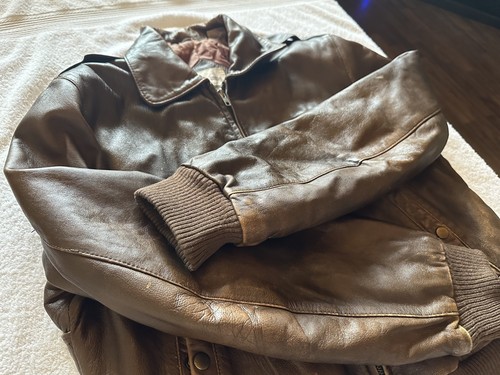 Vintage lederjacke herren - vintage,