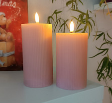 2 LED Kerzen, Candle, Wachs