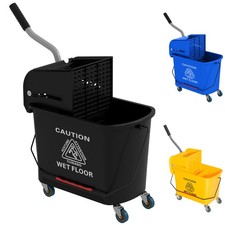 HOMCOM Putzwagen Putzeimer