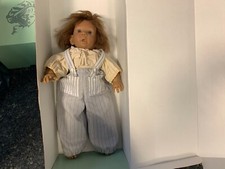 Jeckle Jansen Künstlerpuppe Puppe Vinyl Puppe 43 cm. Top Zustand