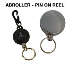 Retractor Ausziehrolle, Stahlzug, 3 Varianten, PIN ON REEL, NEU